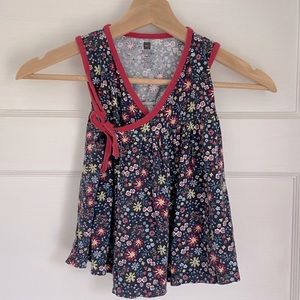 Tea Collection Floral Wrap Tank